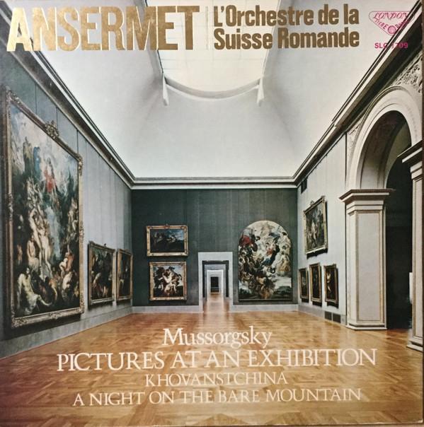 Виниловая пластинка ANSERMET LORCHESTRE DE LA SUISSE Мусоргский Картинки с выставки SLC1709 LONDON 1968 Япония Классическая Б/У