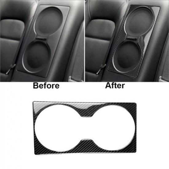 Carbon Fiber Interior Rear Center Speaker Cover Trim For Nissan GT-R R35