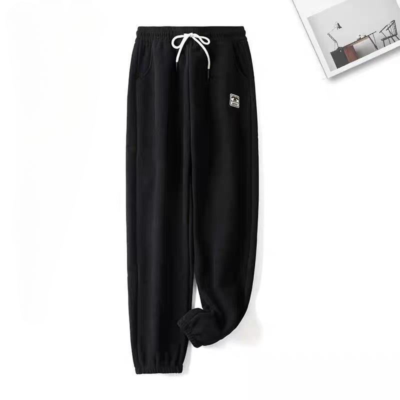 Зимние теплые штаны Зимние санитарные штаны с утолщенным хлопком Женские вертикальные полосы для похудения и свободного кроя Женские брюки