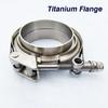 1.75-4..0" SS V Band Clamp  Male Female Titanium Flanges Set for Auto Exhaust High Anti-Rust Metal Nut
