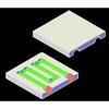 Copper Water Cooling Block 40*40mm Use For CPU Radiator Graphics GPU Water Cooling Block Liquid Water Cooler Heat Sink PC Laptop
