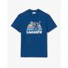 Lacoste Мужская летняя футболка с рисунком Th0784 54 г Hbm