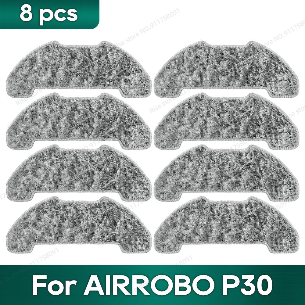 Подходит для аксессуаров робота-пылесоса AIRROBO P30: салфетка для мытья полов, HEPA-фильтр, детали основной и боковых щеток