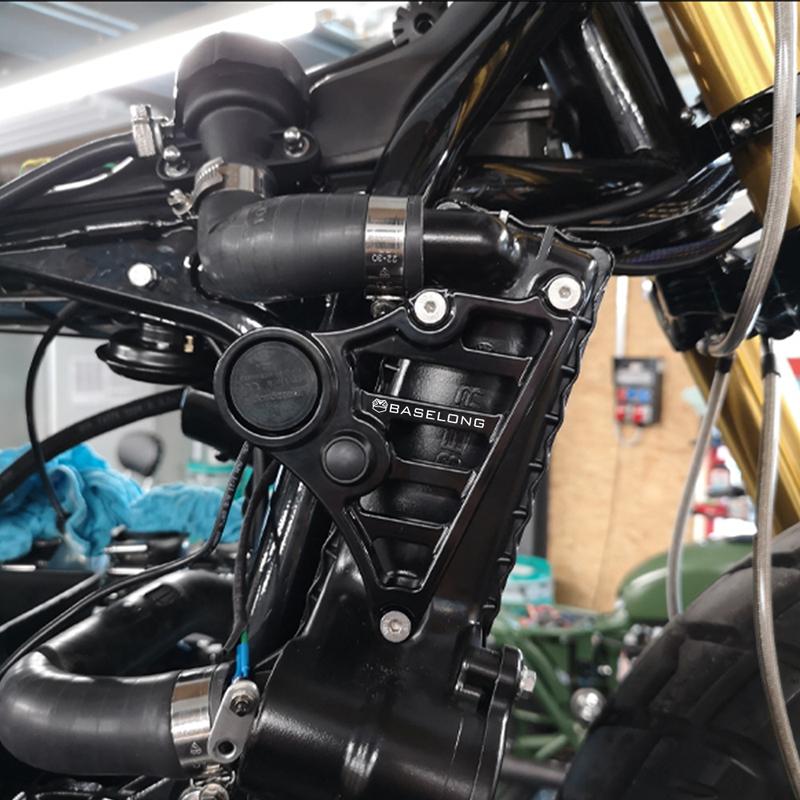 K 750 100 1100 для BMW K75 K100 K1100 K1 Cafe Racer M-lock Монтажный кронштейн Боковой электронный замок зажигания Кронштейн стартера