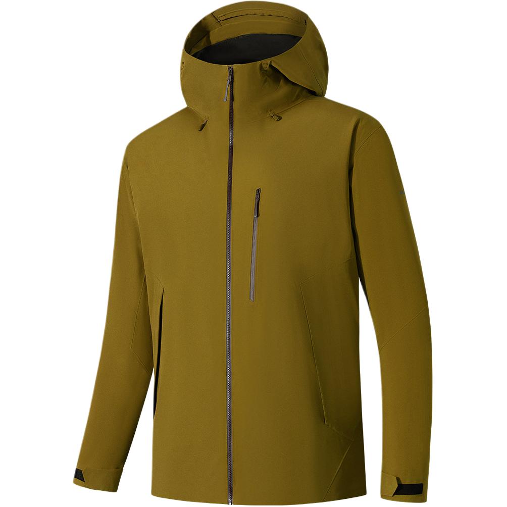 Anta Champion Outdoor Series Простая однотонная куртка с капюшоном на молнии Теплая удобная хлопковая куртка Мужские куртки 152610805-1