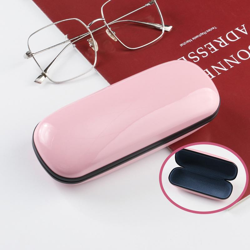 Портативный кремовый футляр для очков, симпатичный футляр для хранения солнцезащитных очков для близорукости, дорожный студенческий простой футляр для хранения солнцезащитных очков