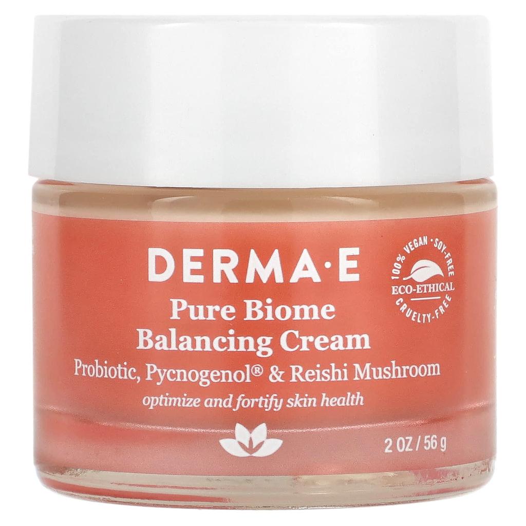 Derma E Pure Biome Balancing Cream, 56g (2oz)
