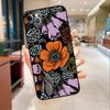 Чехол для телефона с рисунком Цветов Природы Листьев Для iPhone 17 16 15 14 13 12 11 Pro Max mini 16 Plus 16e 17 Air Защитная Крышка