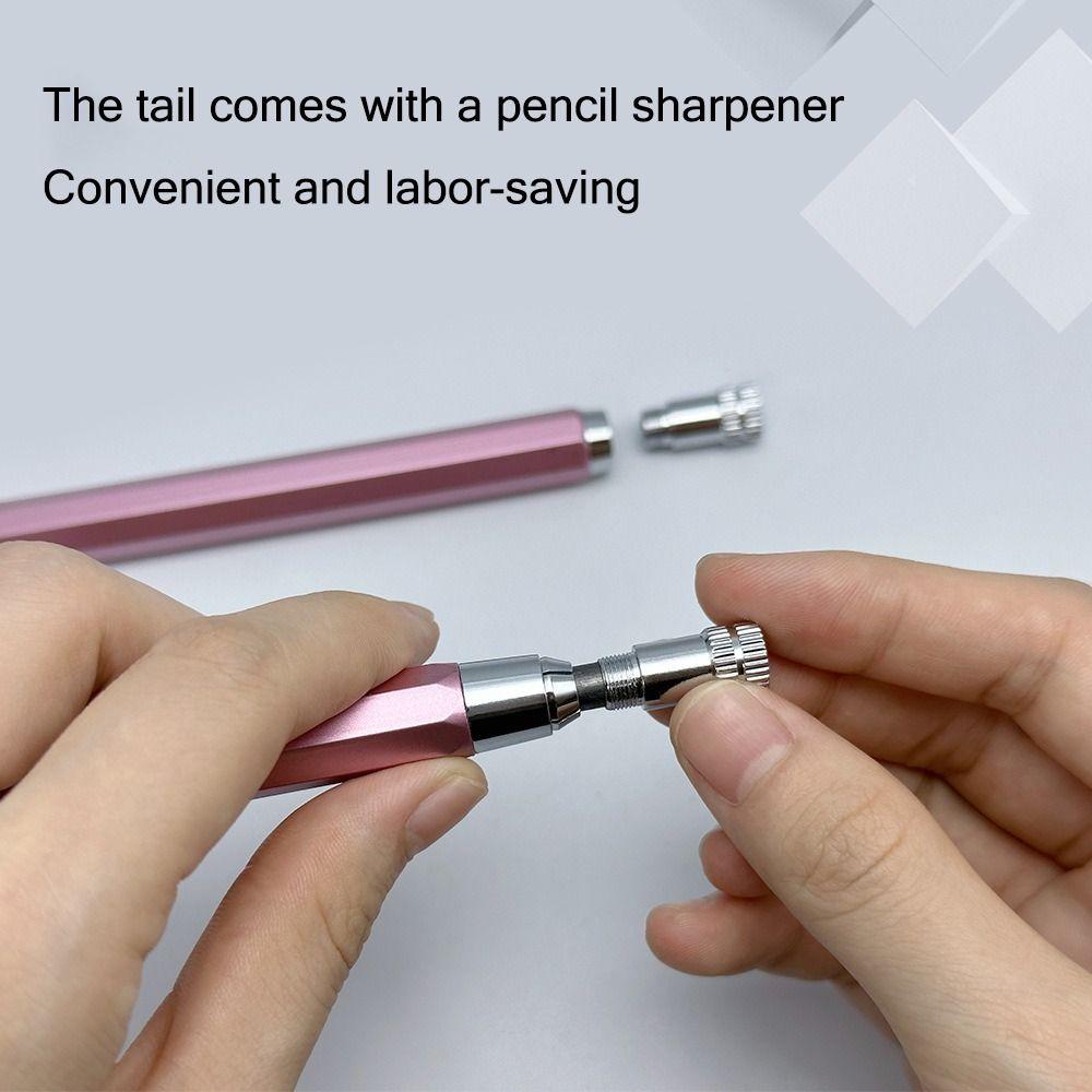 4.0mm Mechanical Pencil Metal Movable Pencil High Quality Sketch Pencil  Stationery