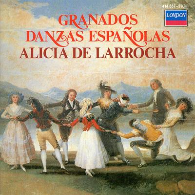 CD ГРАНАДОС; ДЕ ЛАРРОЧА - Гранадос: Испанские танцы  4145572 London Records 1985 Европа Классика Б/У
