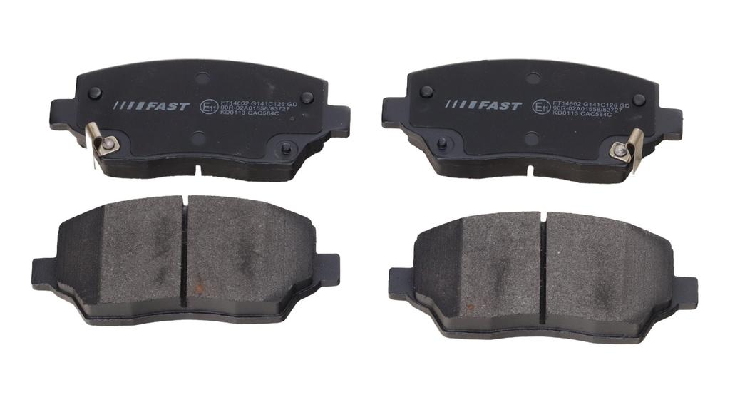 Ft14602 Fast Brake Pads Front Without Sensor