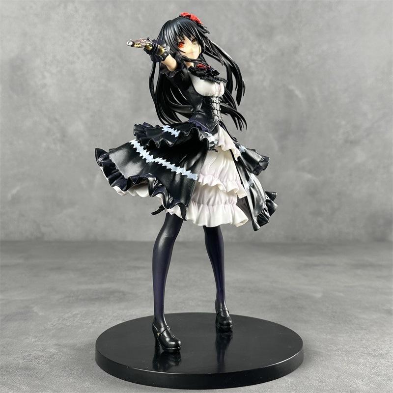 Фигурка Куруми Токисаки из аниме «Date A Live» Красивая Девушка Двумерная Фигурка Большого Масштаба Модель Декорация Коллекционная
