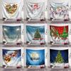 Christmas Snowman Christmas Tree Tapestry Living Room Sofa Home Decor Christmas Gift