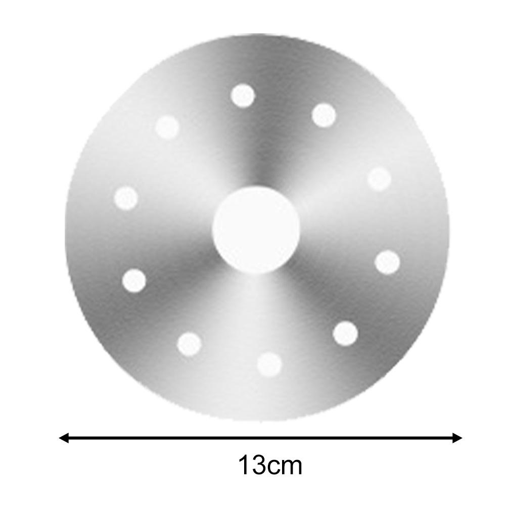 Диск-рассеиватель тепла Пластина-рассеиватель тепла Кухонное использование Красивый дизайн с отверстиями Равномерное распределение тепла Пищевая нержавеющая сталь