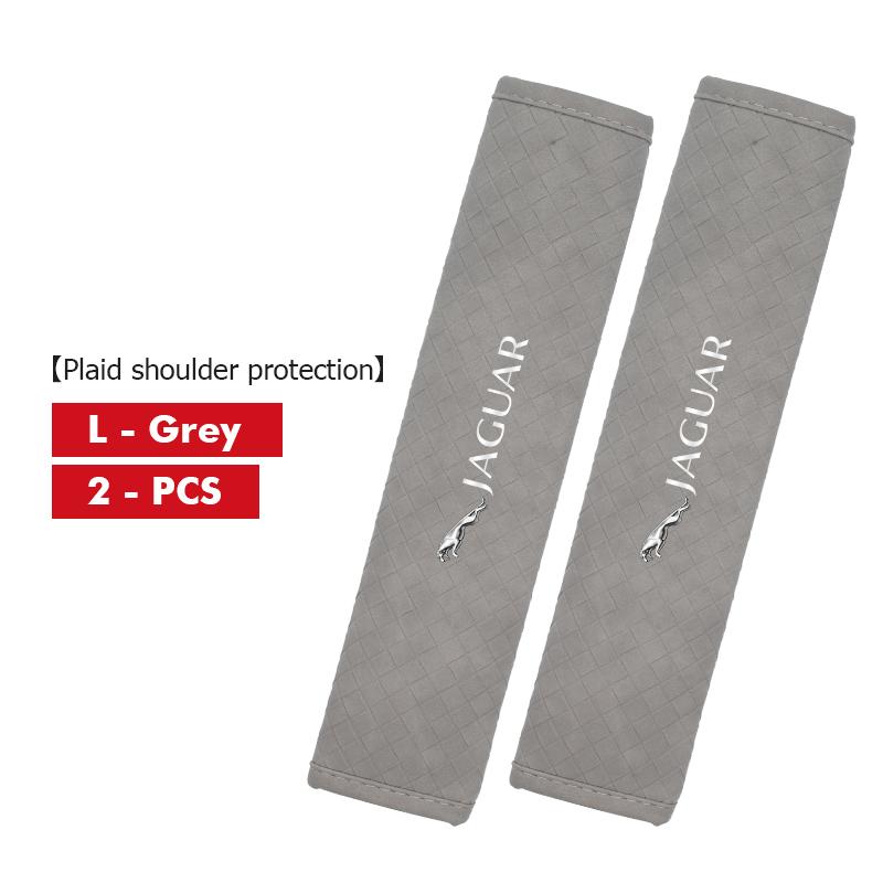 For Jaguar Car Styling Seatbelt Shoulder Pad Safety Shoulder Protector Cover XK S-Type F-Type X-Type F-Pace I-Pace E-Pace XFR PP21