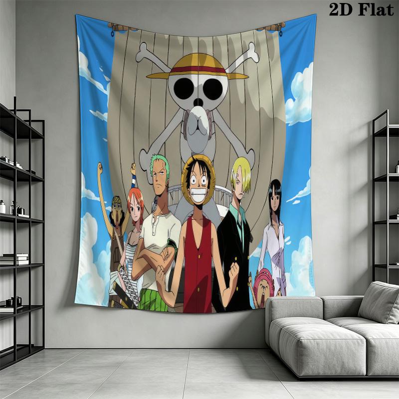 One Piece Wall Tapestry Aesthetic Wall Hanging Printed Fabric Blanket Decorative Tapestries For Bedroom Living Room Home Decor