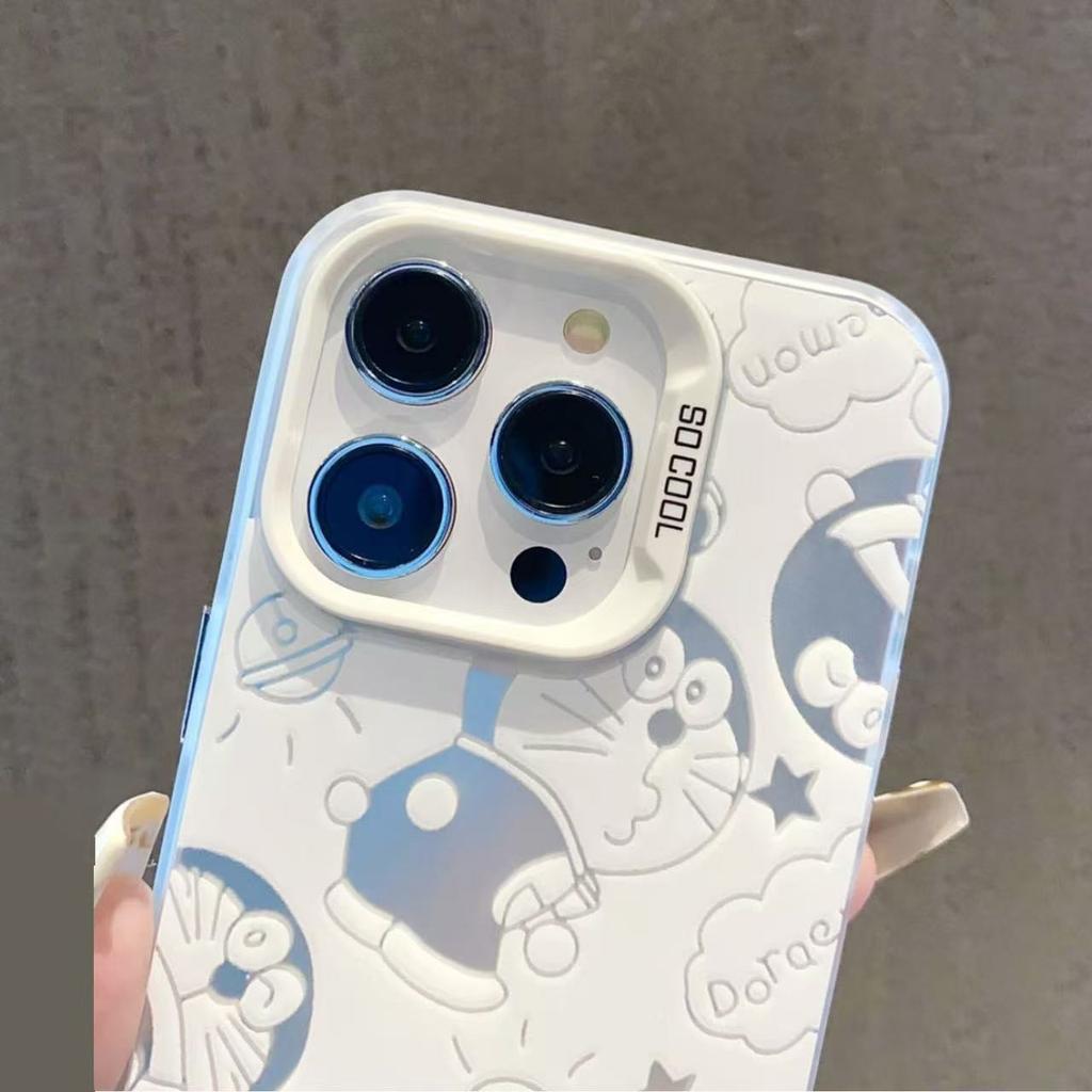 Новый робот-кошка подходит для чехла для мобильного телефона iphone17 Apple 15promax/14 противоударный 13pro12 милый 16.