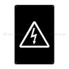 Danger Electricity Sign Metal Sign Funny Home Club Bar Personalized Club Tin Sign Poster