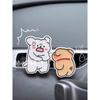 Cute Line Drawing Puppy-Themed 2025 Creative Car Air Freshener Long-Lasting Aroma Diffuser Vent Decoration Ornament for New Cars