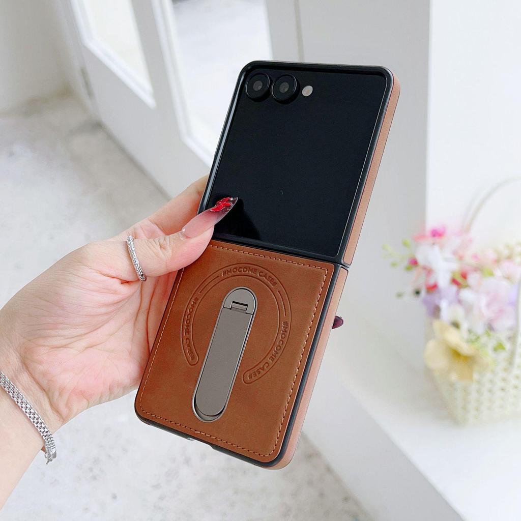 Samsung Z Flip7 Armor Shield Вращающаяся подставка Магнитный чехол