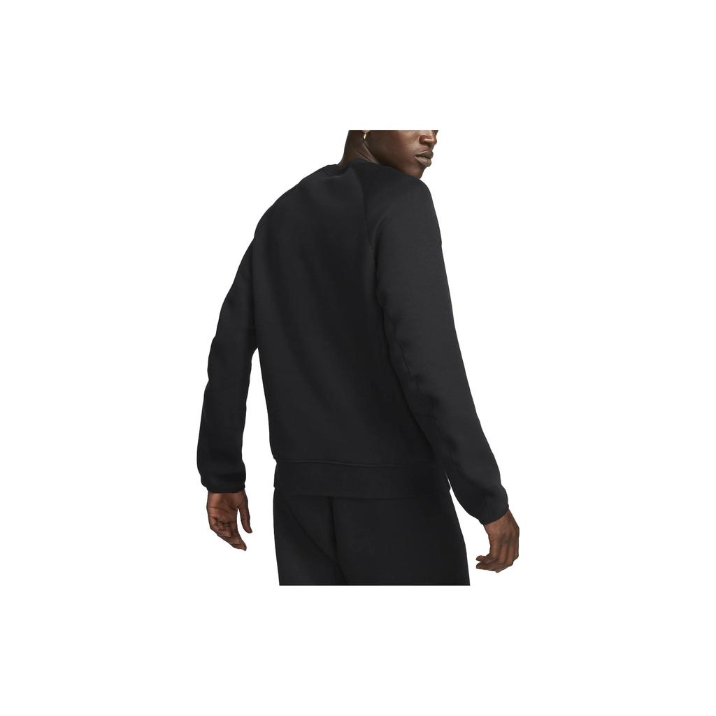 Nike Мужская спортивная толстовка с круглым вырезом Tech Fleece 'Черный' FB7916-010