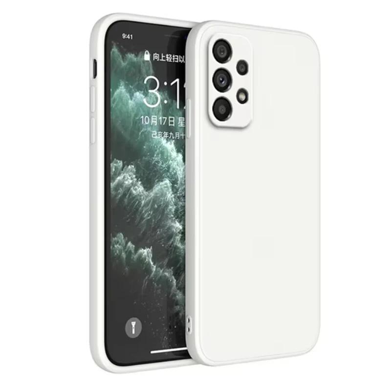 Роскошный чехол для телефона из жидкого силикона для Samsung A13 A14 A15 A21S A25 A31 A32 A33 A34 A35 A36 A41 A42 A50 A51 A52 Задняя крышка