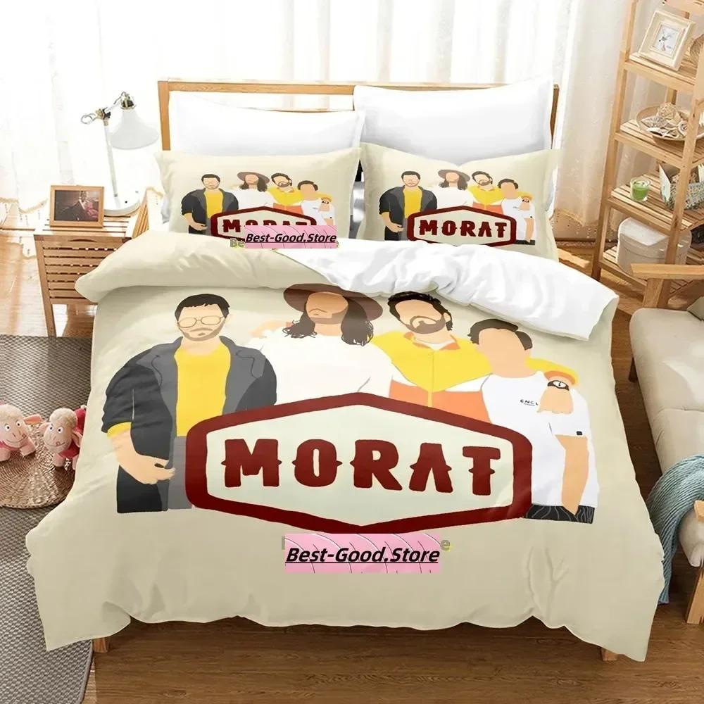 Постельное белье Morat Односпальное Двуспальное Комплект с наволочкой Мягкое покрывало для кровати Мягкое Односпальное Двуспальное Большое King Super King Размеры