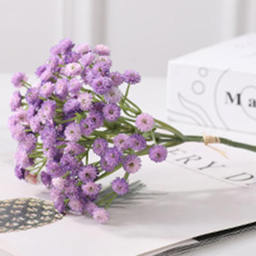 Искусственный Поддельный Букет Шелковых Цветов Гипсофилы Домашний Декор Украшение для Вечеринки KTY
