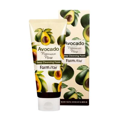 Пенка для глубокого очищения пор Avocado Premium 180 мл