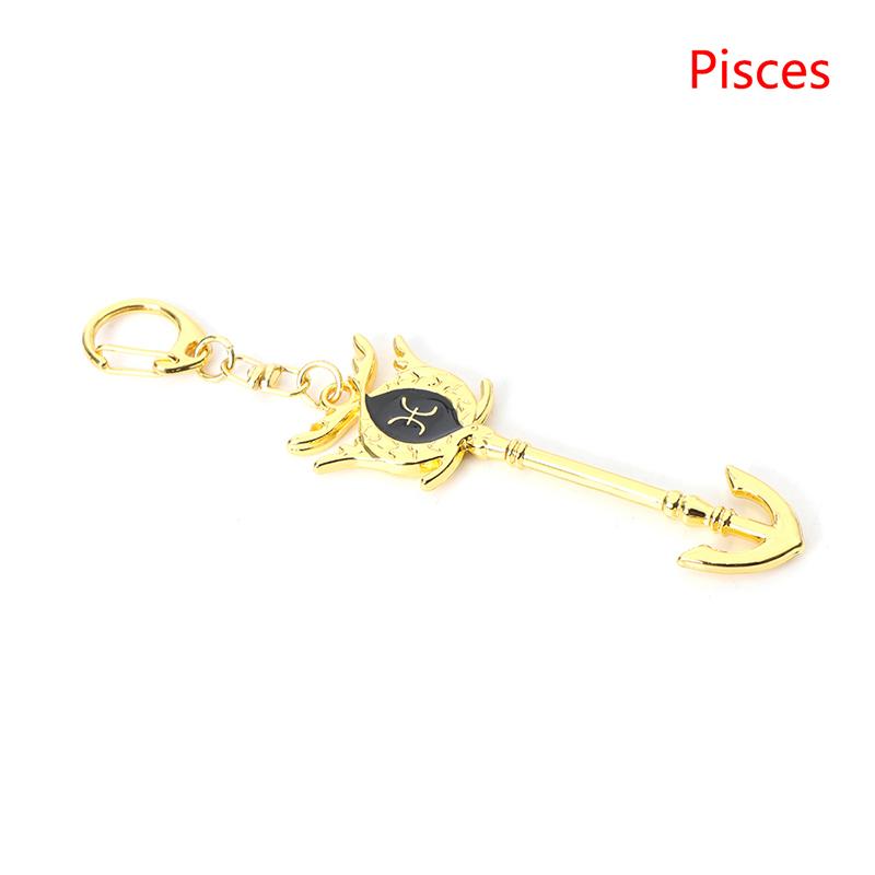 Мультфильм аниме Fairy Tail Зодиак Звезда вызывает ключ двенадцать созвездий брелок