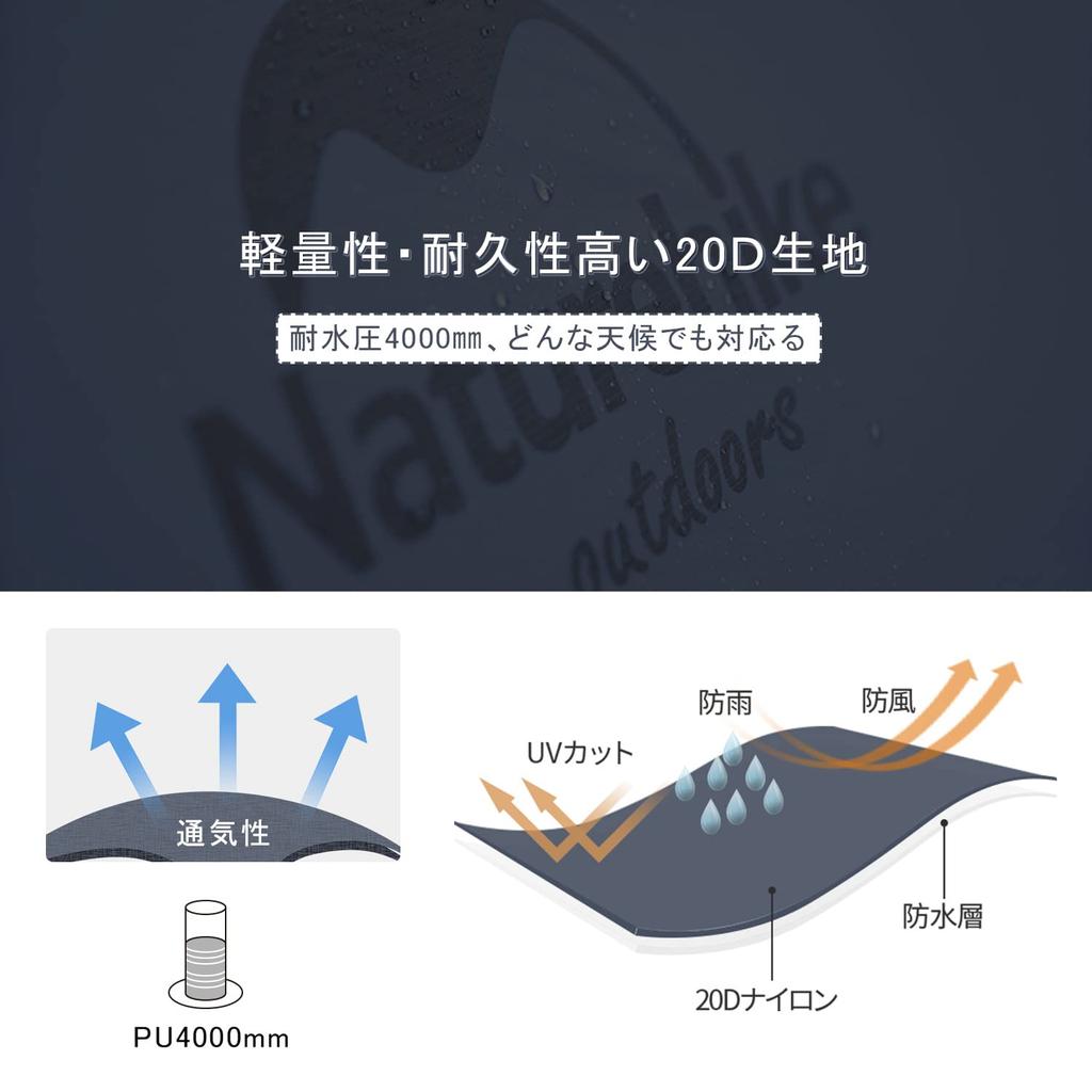 Официальная палатка Naturehike Shop, одноместная, легкая, компактная, с передней комнатой, для кемпинга, водонепроницаемая, 4000 мм, двухместная