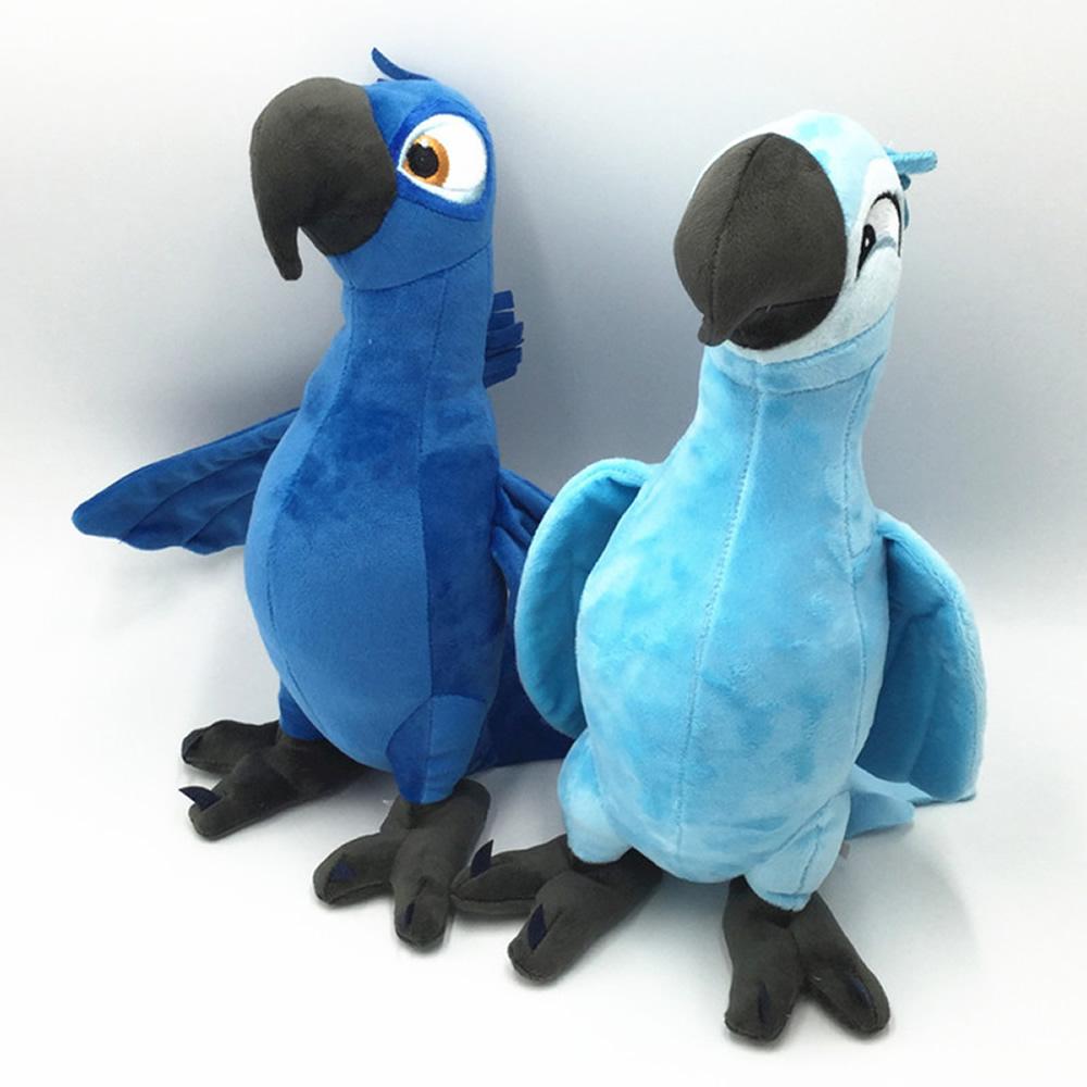 30 см новый фильм Рио 2 мультфильм плюшевые игрушки синий попугай Blu & Jewel Bird куклы рождественские подарки для детей плюшевые игрушки