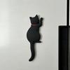 Cat Shaped Magnetic Hook Strong Magnet Key Hanger Japanese Style Decoration For Home Office