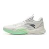 Wind Tunnel 5 Comfortable Shock Absorption Non-Slip Wear-Resistant Support Low-Top Basketball Shoes Men Sneaker White Green 112441107-1