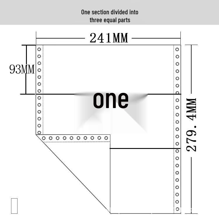 241-Pin Dot Matrix Printer Paper: Triplicate, Two-Part, Four-Part & Five-Part Invoices/Delivery Notes