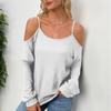 Women's Stylish Clothing Long-sleeved Suspender Top T-shirts & Long-sleeve Tops