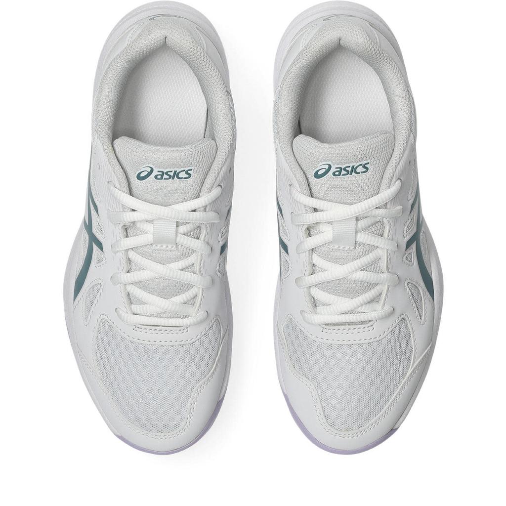 ASICS Upcourt 6 GS sneakers breathable mesh White/Foggy Teal