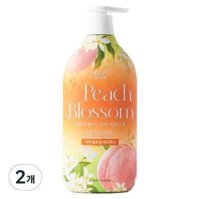 Гель для душа Peach Blossom с ароматом персикового цвета, 900 г, 2 шт.