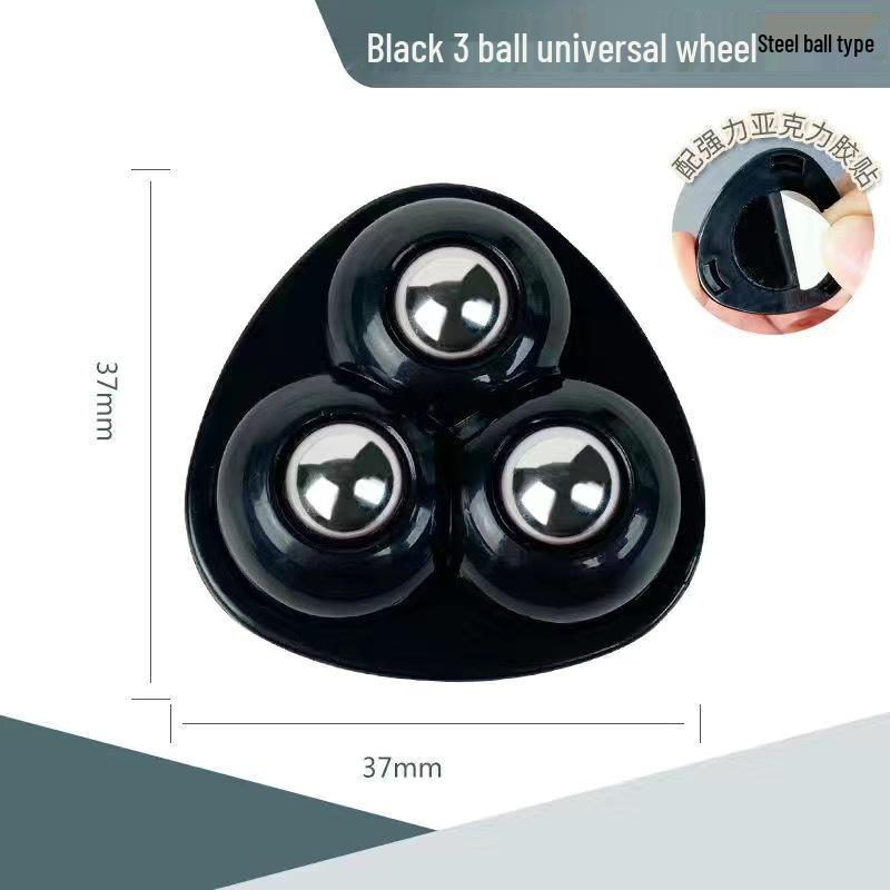 Silent Wear-Resistant Casters: Universal Wheel, Punch-Free Design for Household Use