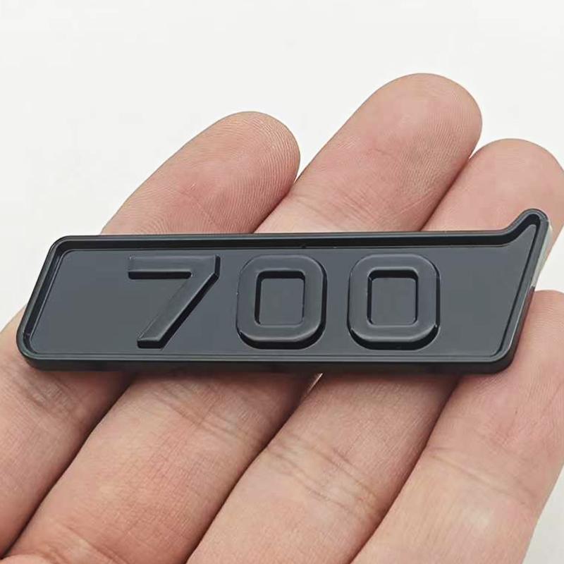 3D ABS Car Fender Side Accessories Logo 700 Sticker Badge Sticker Decals For Mercedes Benz AMG BITURBO 700 BRABUS Auto Styling