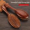 Golden Sandalwood Wooden Massage Comb for Long Hair