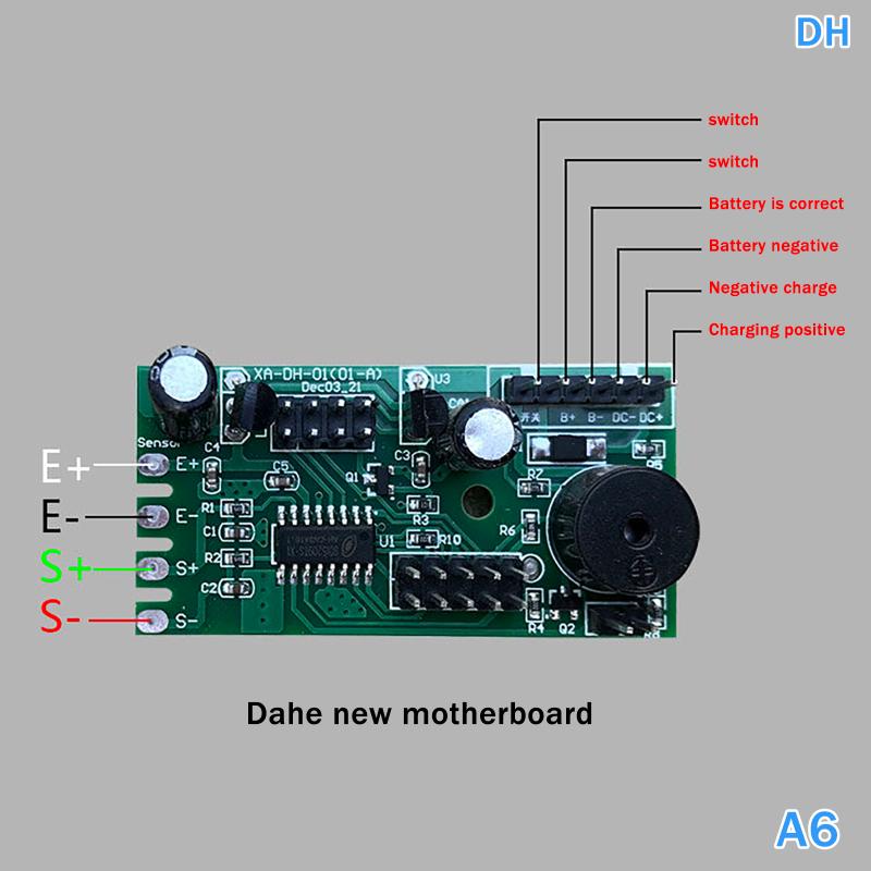 1PCS Electronic Scale With Efficient Motherboard Chip Circuit Board Led Lcd Electronic Scale Accessories Black Red Word Display