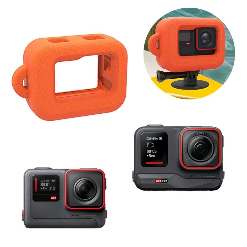 Orange EVA Case For Ace Buoyancy Protections Frame Protective Case To Prevent The Camera From Falling