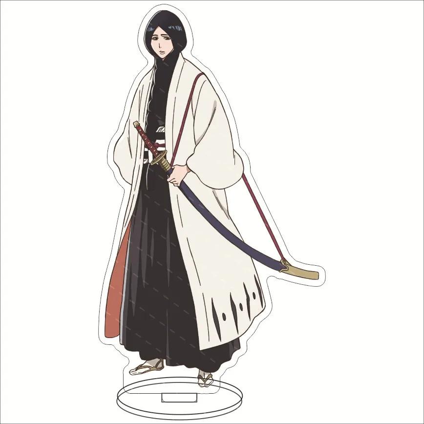 Аниме BLEACH Акриловые Декоративные Поделки Игрушка 15 см Ичиго Куросаки Айзен Сосуке Коллекционные Фигурки Настольное Украшение Дома
