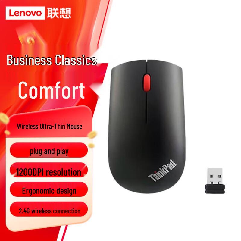 Lenovo ThinkPad Wireless Ultra-Thin Mouse