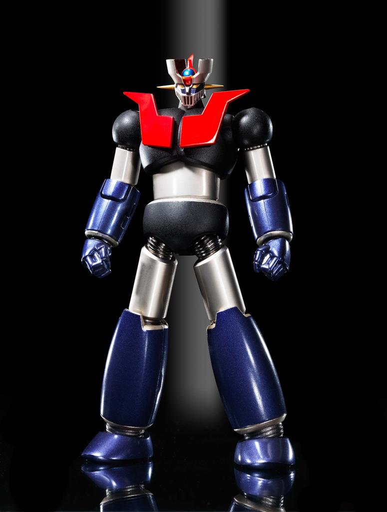 TAMASHII NATIONS Super Robot Chogokin Mazinger Z 135mm ABS PVC Diecast Painted Movable Figure ~Iron (Kurogane) Finish~ Approx. & &