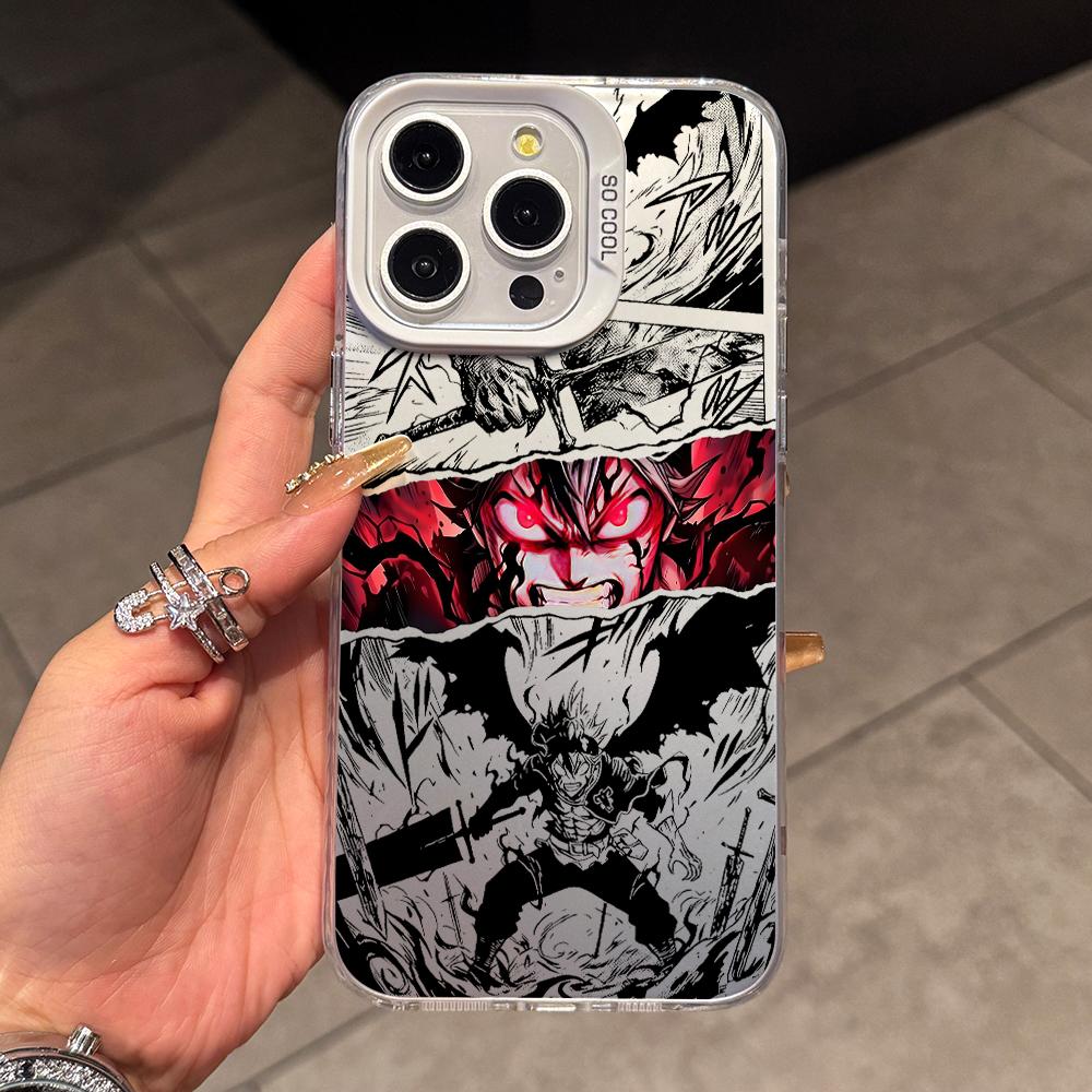 Anime Blacks Clovers Phone Case for Samsung Galaxy S26 S25 S24 S23 S22 S21 S20 Note20 FE Ultra Edge Plus 4G 5G Anti Fall Matte