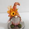 Осенний плюшевый гном, декор, милая безликая кукла-гном, украшение для фермерского дома на День благодарения на осень