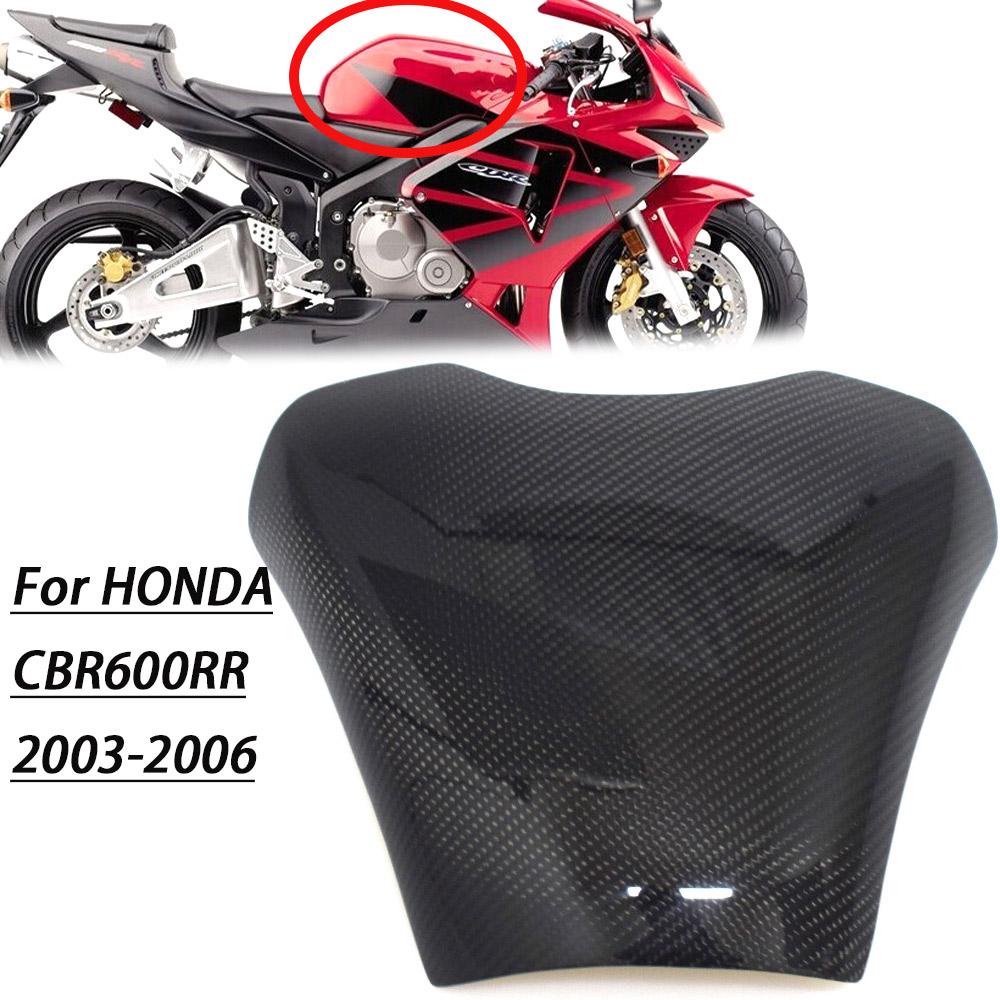 ДЛЯ CBR600RR F5 CBR 600RR 2003 2004 2005 2006 Запчасти из углеродного волокна, аксессуары для Honda Мотоцикл Крышка топливного бензобака