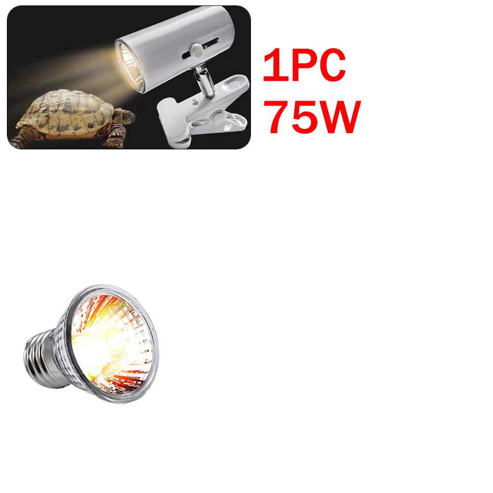 1-3 шт. Лампа для рептилий 25/50/75 Вт UVA+UVB 3.0, лампа для обогрева домашних животных, черепах, греющихся на солнце, УФ-лампы, амфибии, ящерицы, контроль температуры